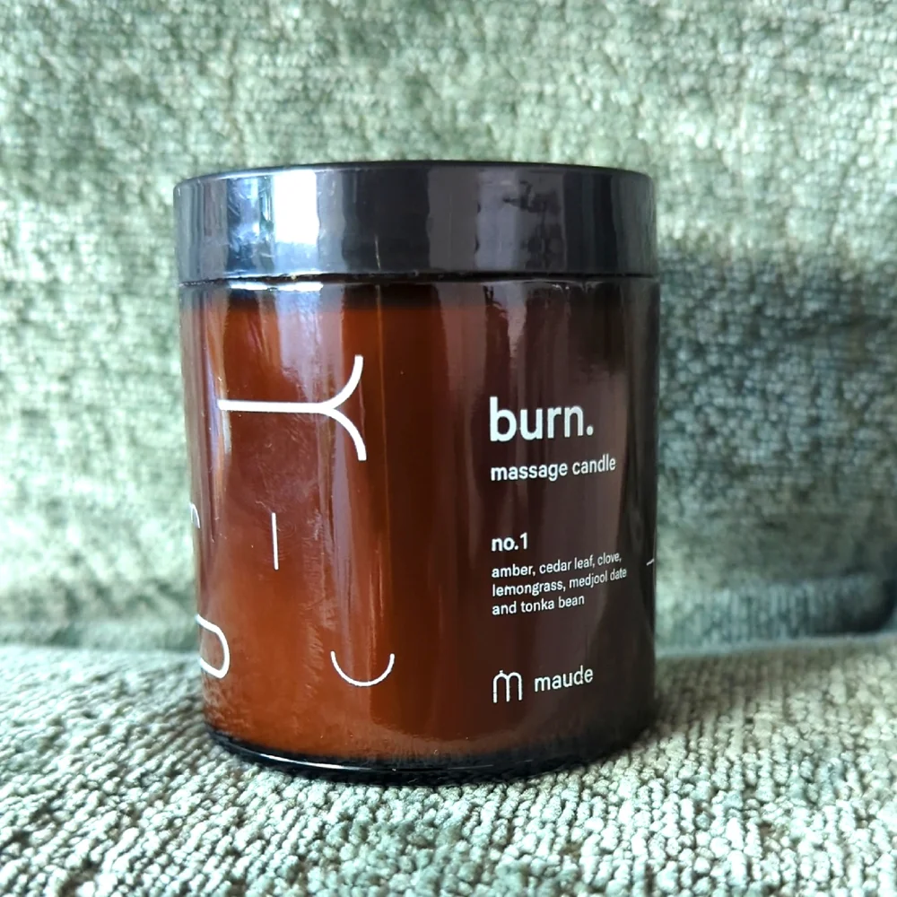 🆕 Maude Burn Massage Candle No 1
